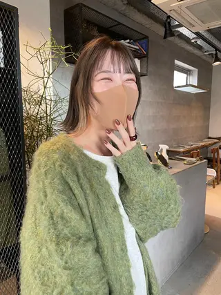 ショート カラー メンズヘア/レイヤー /ボブ山内春輝のヘアスタイル