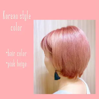 ショート カラー 樋笠 知佳のヘアスタイル