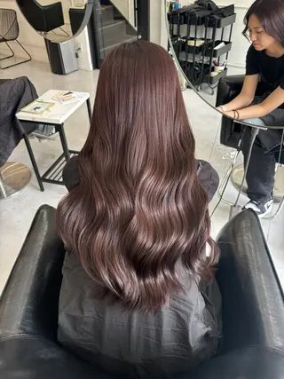 カラー MaisonHALU 松浦光咲のヘアスタイル