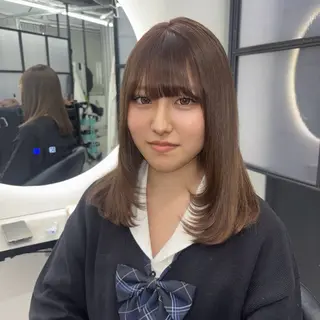 ロング カラー Ren. 🦋デザインカラーのヘアスタイル