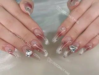 ネイル 神田 ココナッツのネイルデザイン