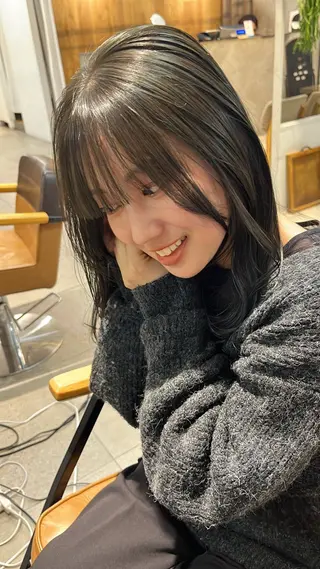 ミディアム カラー ナチュラルなhair / ヨシダトモキのヘアスタイル