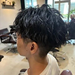 ショート ONE.STOP. LABO/メンズのヘアスタイル