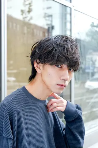 パーマ メンズ カットモデル募集中 新潟万代/ 蒼太朗のヘアスタイル