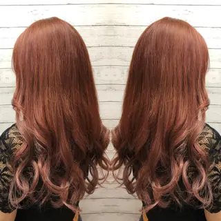 ロング カラー 韓国ヘア🤍髪質改善 🇰🇷AKANEのヘアスタイル