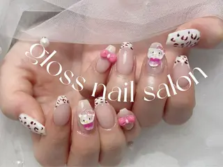 ネイル miho🍎 Gloss nailのネイルデザイン