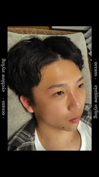 メンズ アイブロウ メンズ脱毛専門店Oceans所属・メンズ眉毛・脱毛専門 Oceansの眉毛・アイブロウイメージ