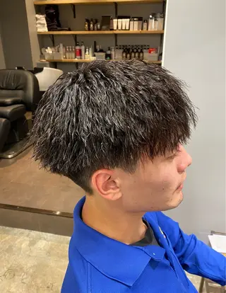 パーマ メンズ 🌴パーマオタク🌴 長谷川　諒佑🌈のヘアスタイル