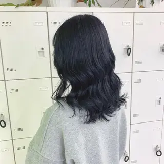 セミロング カラー ヘアアレンジ 🌼原宿JUICE／ official🌼のヘアスタイル