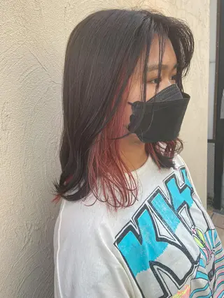 ミディアム 透明感カラー／メンズ 特化kazumaのヘアスタイル