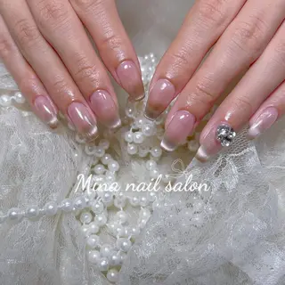 ネイル 🐳彩羽チップ 長さだし専門🐳のネイルデザイン