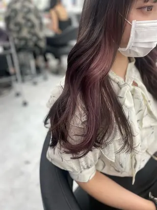 ロング 🤍韓国トレンド ヘア🤍miku🤍のヘアスタイル