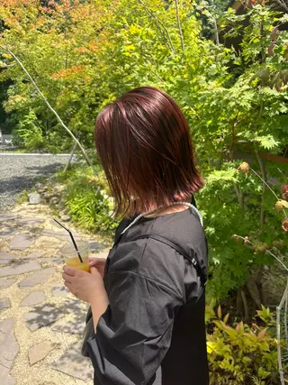 ミディアム カラー YMENE所属・柏葉 南斗のヘアスタイル