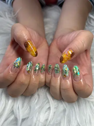 ネイル 遠藤 唯菜のネイルデザイン