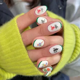 ネイル 8113 海外/y2k/韓国のネイルデザイン