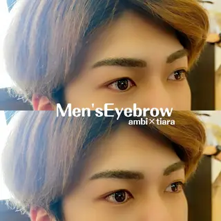 アイブロウ メンズ ambi with tiara所属・ambi×tiara NAOKAのマツエク・マツパデザイン