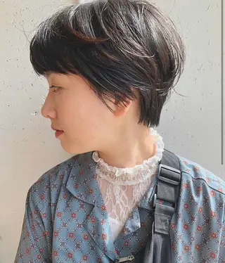ショート kico所属・カワサキ カエデのヘアスタイル