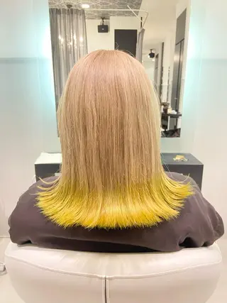 カラー Earth中野山後藤 陸沙のヘアスタイル