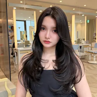 ロング カラー ✨ハッシュカット✨ ユウキ✨のヘアスタイル