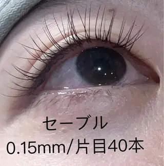 マツエク・マツパ RELIEVE Salonのマツエク・マツパデザイン