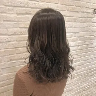セミロング 透明感カラー💖 Stylist佐藤澪のマツエク・マツパデザイン