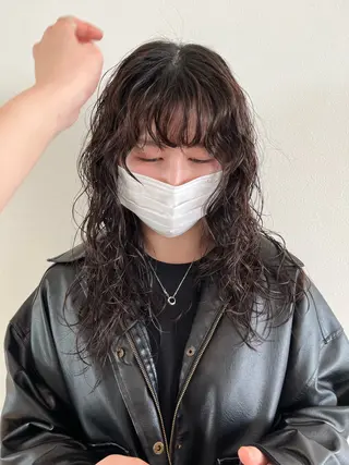ロング パーマ ANY/ Nanaのヘアスタイル