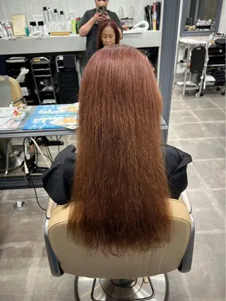 ロング アートラッシュフォーヘア所属・柴田 新菜のヘアスタイル