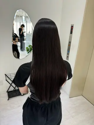 ロング 透明感カラー ボブ ミディアム 齊木勇人のヘアスタイル