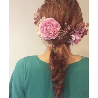 ヘアアレンジ toiro by lien hair atelier所属・池田 真由美のヘアスタイル