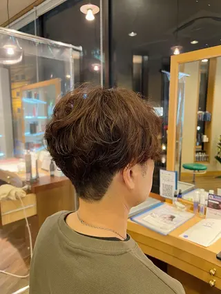 パーマ メンズ しょうへいの店 今朝白店所属・小島 七海のヘアスタイル