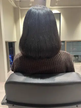 ミディアム 韓国風/オシャレ /縮毛矯正/滝口琴未のヘアスタイル