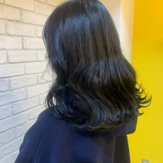 ミディアム カラー ヘアアレンジ ブリーチなし/ レイヤー🌿runaのヘアスタイル