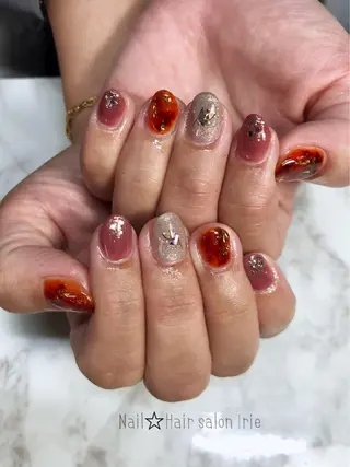 ネイル Hair salon Irie所属・與儀 知佳のネイルデザイン