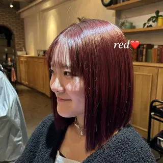 ミディアム カラー 愛され透明感カラー 🤎SUMIRE🤎のヘアスタイル