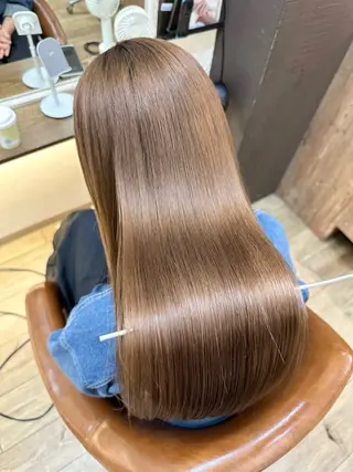 セミロング ハイトーン/髪質 改善特化　Kaitoのヘアスタイル