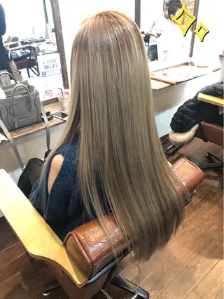 ロング カラー メンズ大歓迎 ★feniceのヘアスタイル