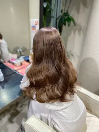 カラー ハイトーン✨艶髪💘 💘 AYANO💘のヘアスタイル