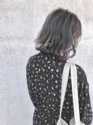 ミディアム カラー レイヤーカット/艶髪 🌈高橋遥香🌈のヘアスタイル