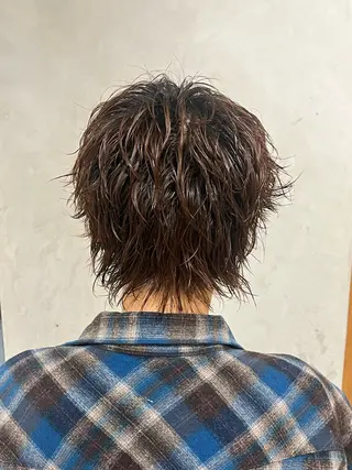 パーマ メンズ 🦮shiori アイドルオタク🦮のヘアスタイル