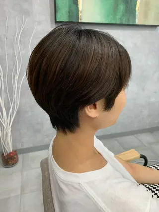 ショート ace share salon所属・韓国風パーマ/ 菅沼 成郷のヘアスタイル
