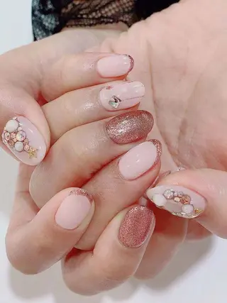 ネイル 長さだし専門店 M2　rikaのネイルデザイン