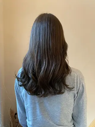 セミロング カラー 林 慧悟のヘアスタイル