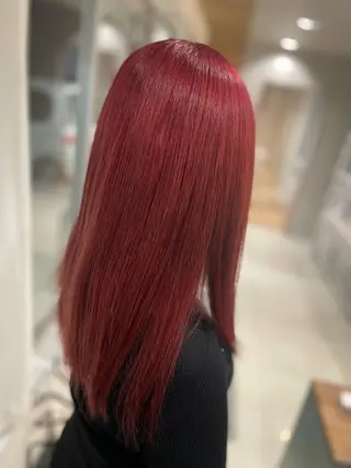 セミロング 上河 綾樺のヘアスタイル