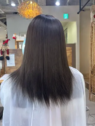 セミロング カラー 豊中美容室COCOLUANA所属・CHISATO /暖色カラー❤️のヘアスタイル