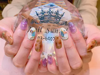 ネイル 長さだし専門店 M2　rikaのネイルデザイン