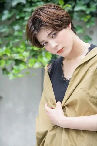 ショート 個室髪質改善サロンHANARE by youreshair 神楽坂所属・似合わせ×髪質改善| 矢島沙織のヘアスタイル