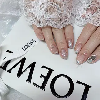 ネイル La neige* yuki 🥯🍑のネイルデザイン