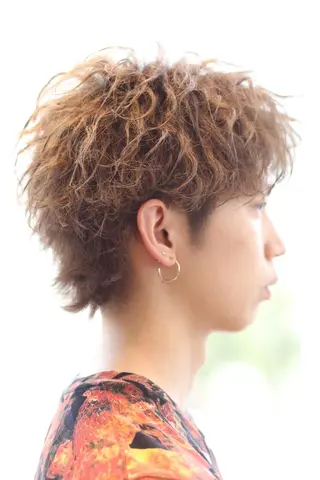 ミディアム カラー パーマ ELTE表参道所属・✨上品レディーなヘア スタイルへ✨髙木諒也のヘアスタイル