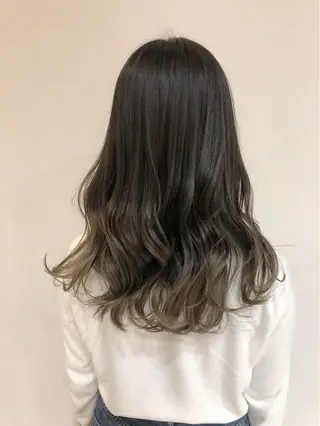 ロング カラー ヘアアレンジ 【公式】amble luxe池袋東口🩷のヘアスタイル