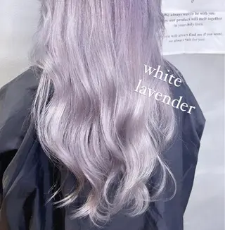 ロング カラー 透明感カラー× 小顔カット♡ヒデさんのヘアスタイル